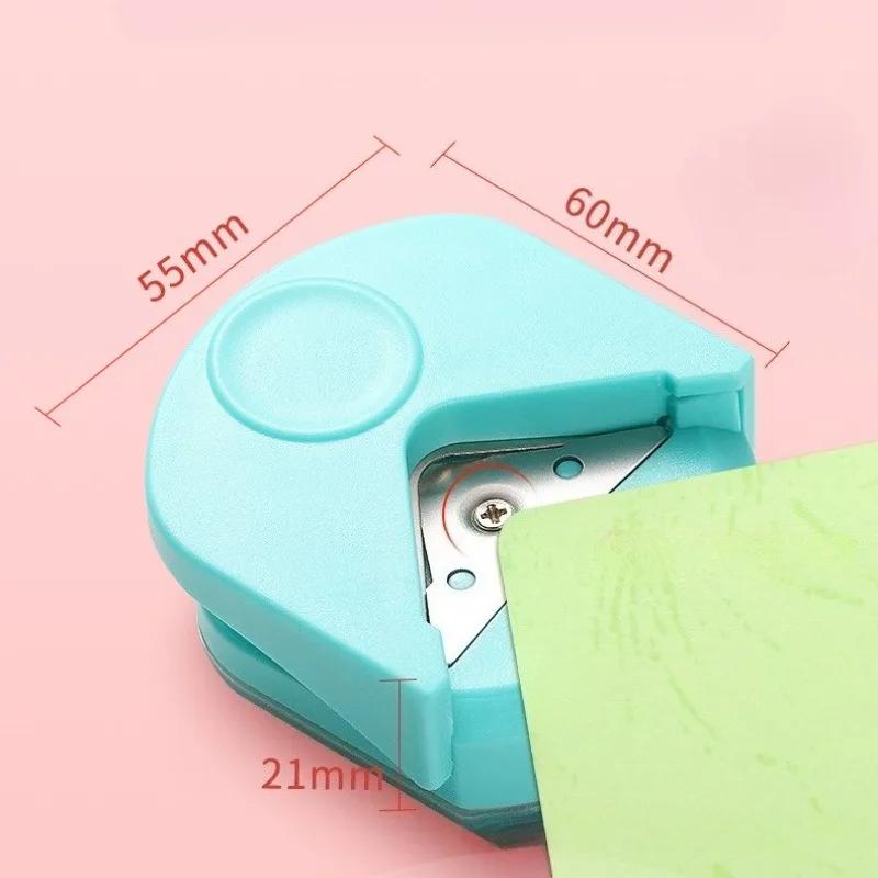 Kreisschneider Button Maker Eckenrundungsmaschine Tragbarer Papierschneider Foto-Karten Schneidwerkzeug DIY Scrapbooking Stanze Lochgerät