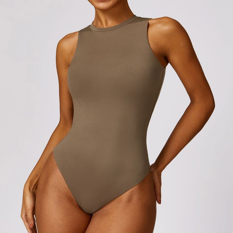 

Модный Супер Популярный Боди Йога Комбинезон Поддева Утягивающий Танец Фитнес Упражнения Цельный Корсет Пояс Женский Camel Brown M