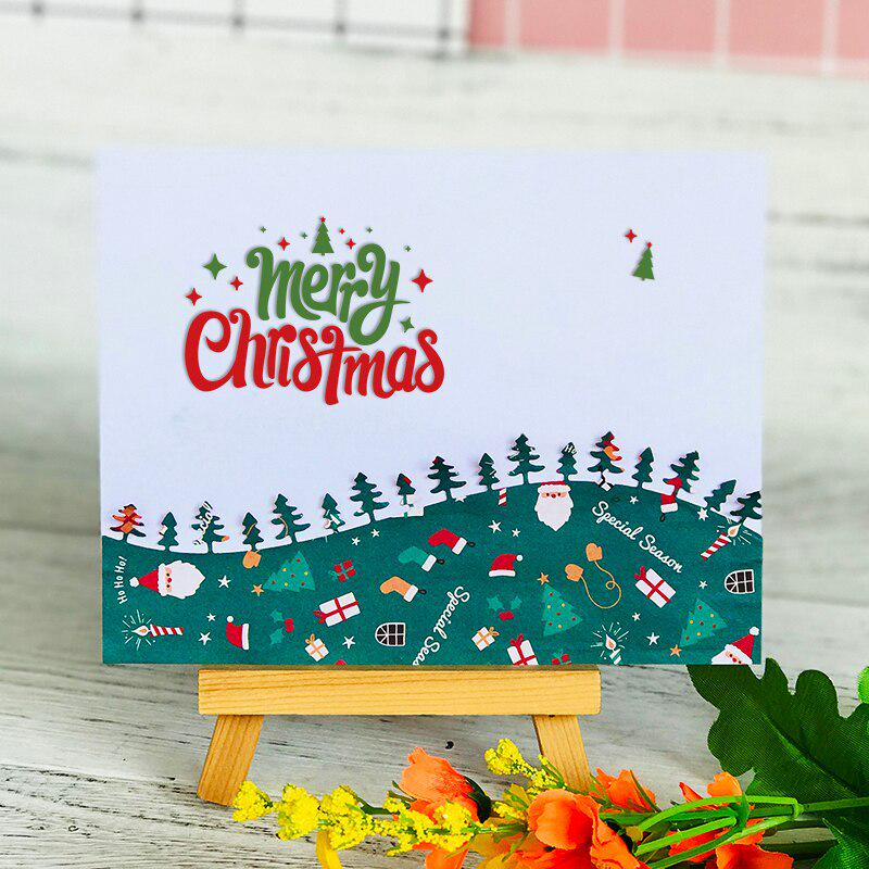 Christmas Tree Border Dies Metal Cutting Dies Scrapbooking Embossing DIY Paper Cards Decorative