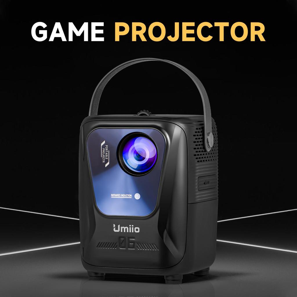 HY300PRO 4K UHD Smart Mini Portable Home & Outdoor Projector