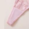 Seamless Women's Mesh Briefs Low Waist Thin Belt Thong Fashion Lace Panties  Lingerie