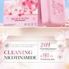 Sapone Niacinamide Sakura 100g Bianco Nutriente Ringiovanimento Detergente Sapone Profumato Prodotti per la Cura della Pelle