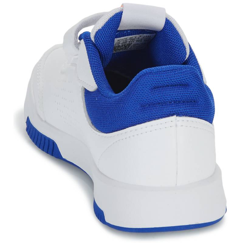 Adidas Tensaurs Versatile Comfortable Shock Absorbing Durable Low Top Kids Running Shoes Kids Running Shoes White Blue Yellow IG8581
