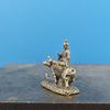 Brass Statue Of Laozi Riding An Ox Copper Statue Of Laozi Leaving The Pass Sacrificial Fish Tank, A Car Ornament