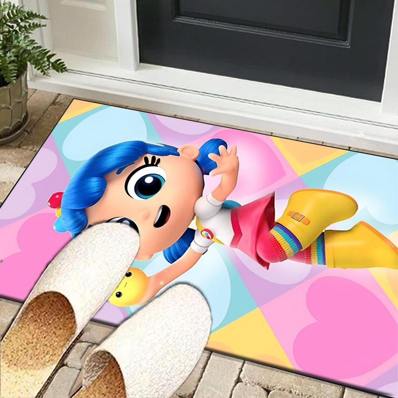 Rainbow Kingdom Adventure Office Rug Chair Mat, Game Carpet, Suitable for Front Door, Bedroom, Living Room, Desk, Holiday Gift