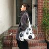 Dot Bubble Bag_Glossy Silver