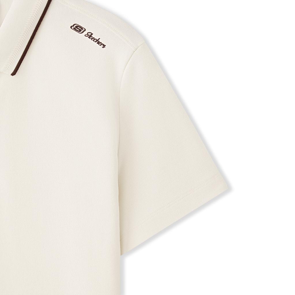 Skechers Stylish Breathable Short Sleeve Polo Shirt Women tops L326W104-0074