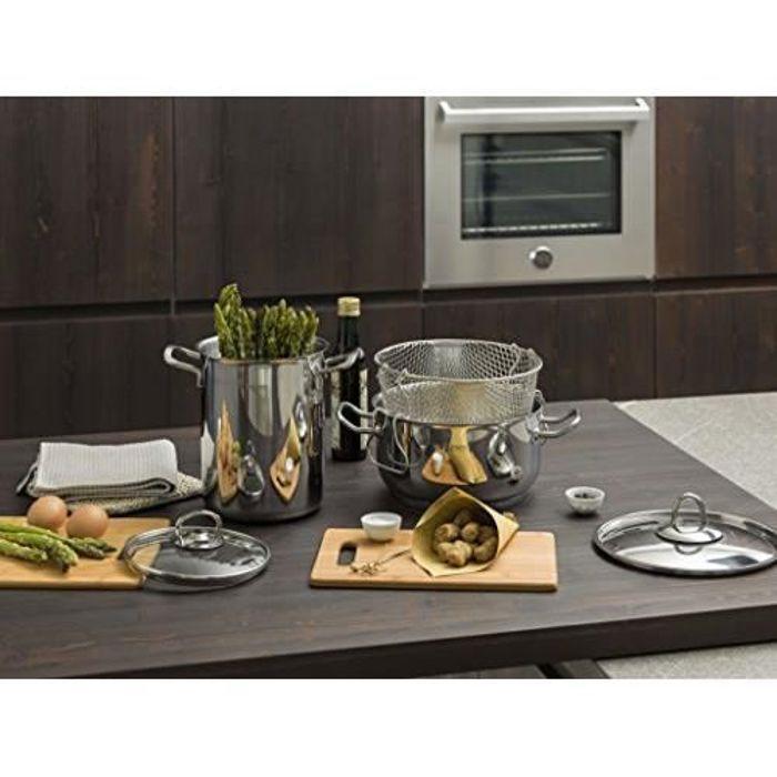 Friteuse - tognana - v57588dinsl - acier inoxydable - 3 litres - température variable