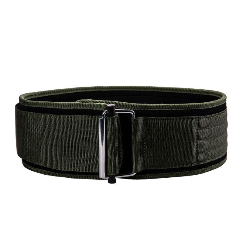 Blue Self-Locking Weightlifting Belt: Cross-Border Sports Back Support for Squats, Powerlifting, and Deadlifts