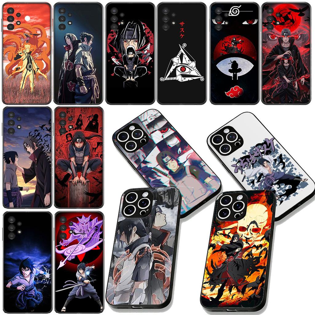 Akatsuki Sasuke Itachi Uchiha Narutos for Samsung Galaxy A06 A05 A14 A50 A51 A52 A12 A13 A23 A70 A07 A25 A26 A72 A56 Phone Case