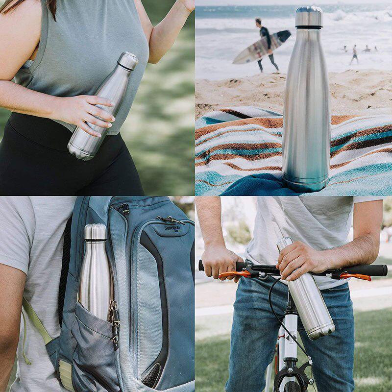Large Capacity Hidden Storage Water Bottle - Insulated, Safe Family Organizer