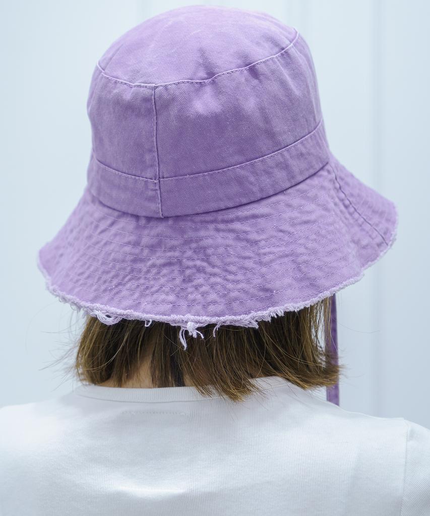 Sodamon Mimin Swood Fringe Bucket Hat 4 Colors