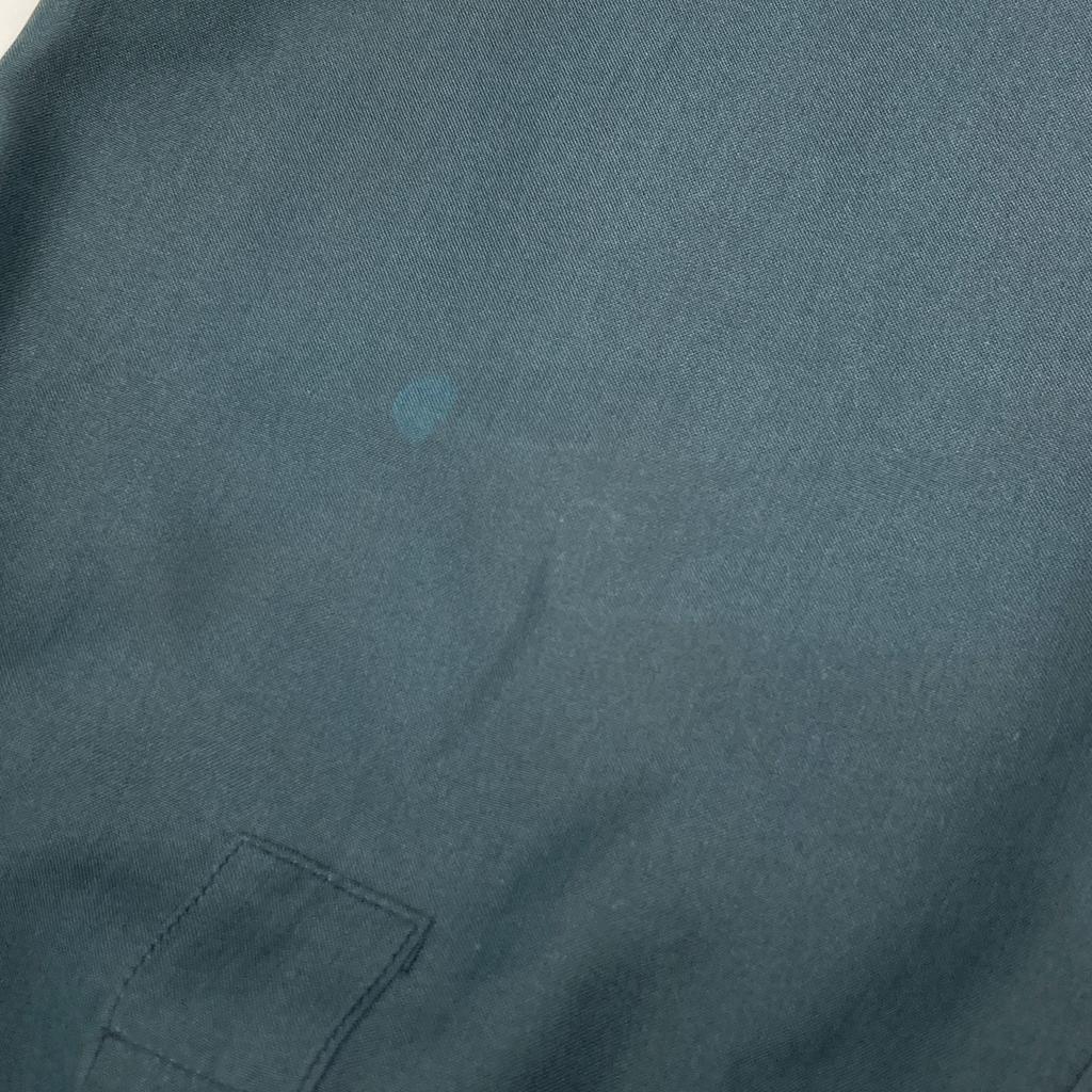 Chanel VINTAGE Matelasse Button Shirt Jacket Jacket greenUsed