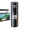 Aquarium Air Pump Outdoor Fishing Picnic Oxygen Pump Quiet Waterproof Oxygen Bubbler with Airstones Rechargeable Fishtank