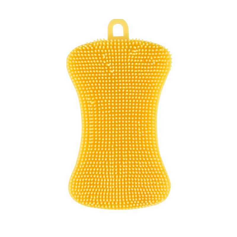 Colorful Heat-Resistant Soap-Style Dishwashing Brush & Multi-Functional Scouring Pad for Pots, Pans, Dishes, and Bowls