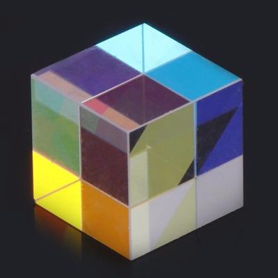 Nuevo Cubo Prismático Combinador de Rayos Láser Espejo Prismático para Diodo Láser Azul de 405~450nm 5W