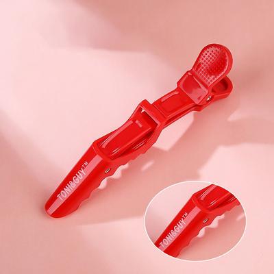 6Pcs Alligator Clips Hairdressing Clamps Plastic Hair Claw Professional Barber Non Slip Sectioning Barrettes Hair Styling Tools