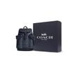 Coach Warner 31 Classic Logo Pin Buckle Closure Backpack Men Backpacks Bronze Denim Midnight-Navy CW211-QBN2V