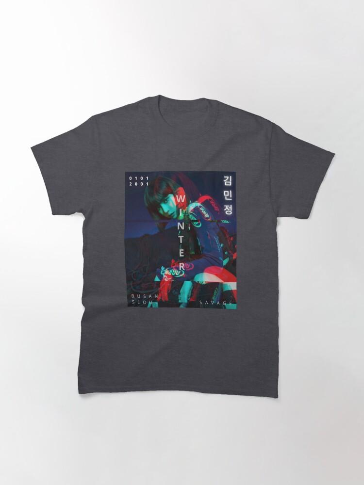 aespa Winter SAVAGE Glitch Version Classic T-Shirt
