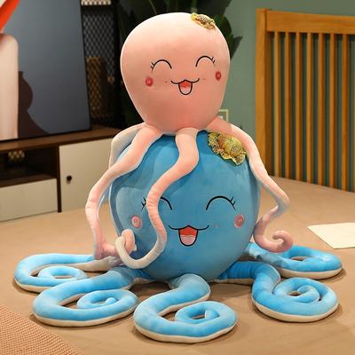 Lovely Octopus Plush Toys Cartoon Squid Pillow Toys Stuffed Soft Animal Sleep Cushion for Baby Kids Birthday Gifts