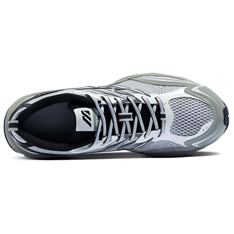 Mizuno LG 2000 Comfortable Breathable Shock Absorbing Non-Slip Low-Top Running Shoes Unisex Sneakers Light-Gray Black Dark-Green D1GH230209