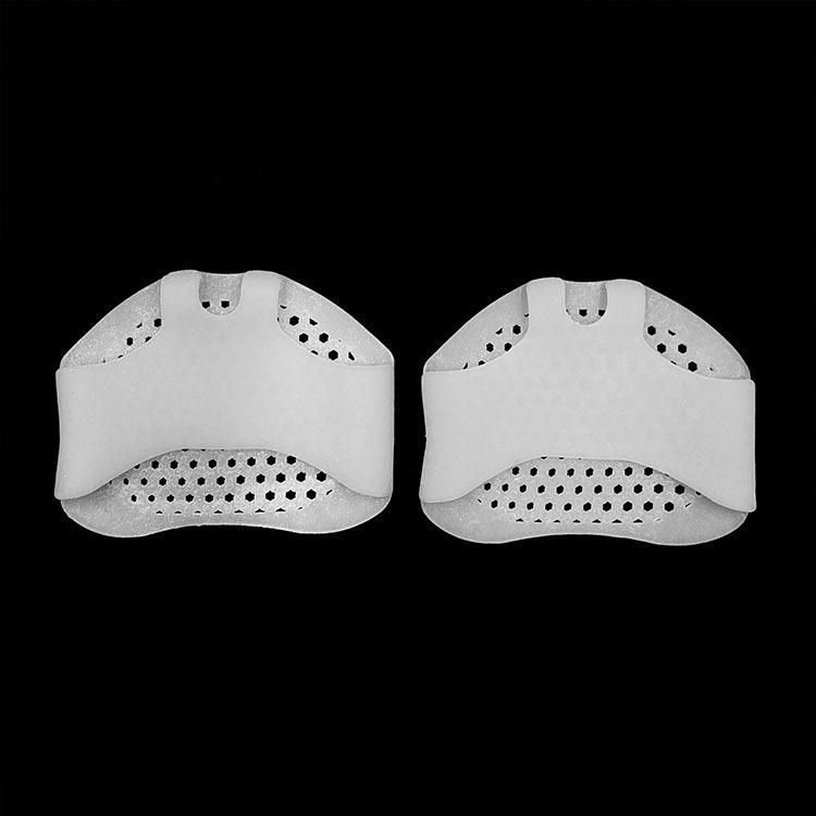 Fashion 2PCS Silicone Metatarsal Pads Toe Separator for Women Pain Relief Elastic Foot Pad Orthotics Foot Massage Insoles Forefoot Socks