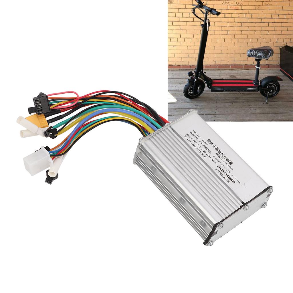 Controlador de Motor 48V 20A Controlador de Scooter Elétrica Inteligente Sem Escovas para KUGOO M4 Tipo de 2 Rodas Ferramentas