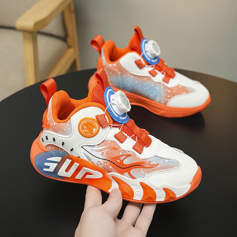 Chlapci Dívky Podzim Zima Ležérní Basketbalové Sportovní Boty Dětské Studentské Vycházkové Běžecké Tenisky Školní Tenisové Trenéry