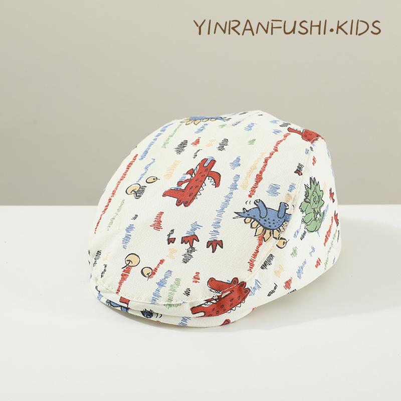 New Children's Hat Korean Version of Beret Forward Hat Versatile Fashionable Baseball Cap Fashionable Painter's Hat