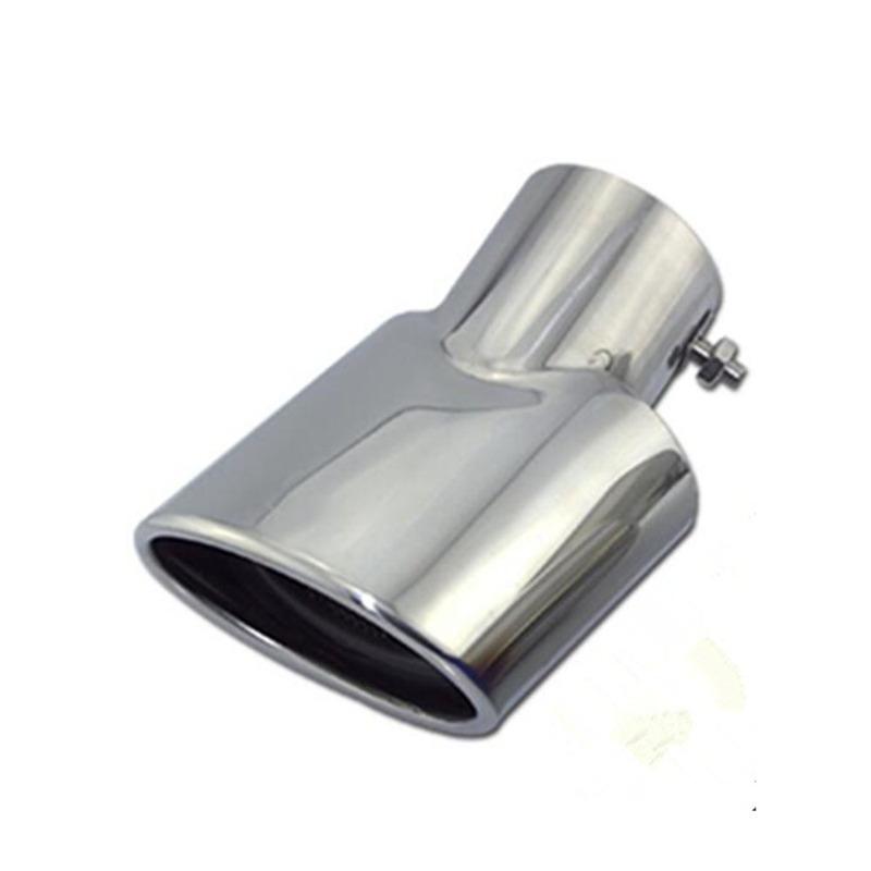 Stainless Steel Car Muffler Exterior End Pipe Outlet Dedicate Exhaust Tip Tail For Kia Kx5 Sportage 2016-2018 Car Accessories