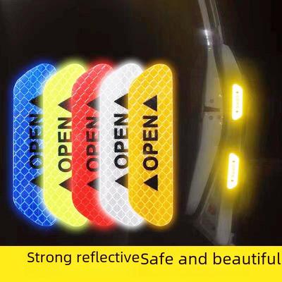 Reflective Anti-Collision Car Door Warning Sticker