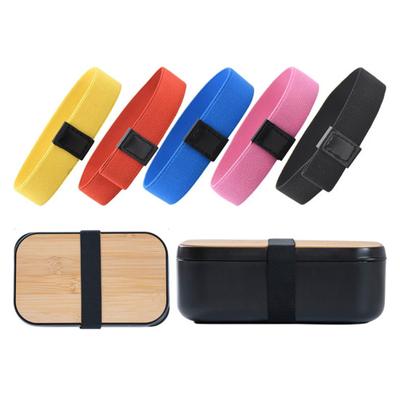 Elastický pásik Vysoká pevnosť Nastaviteľný Prenosný Baliaci upevňovací popruh na bento box Denné použitie
