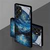 2D Mountain Lake Starry Sky Pattern Mobile Phone Case for Samsung S26 S25 S24 S23 S22 S21 S20 A56 A36 A16 Glass Protective Cover