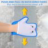 Electrostatic Pet Hair Remover Glove, Double-Sided Cat Hair Remover for Dogs and Cats, Foldable, Easy Clean, Soft Material