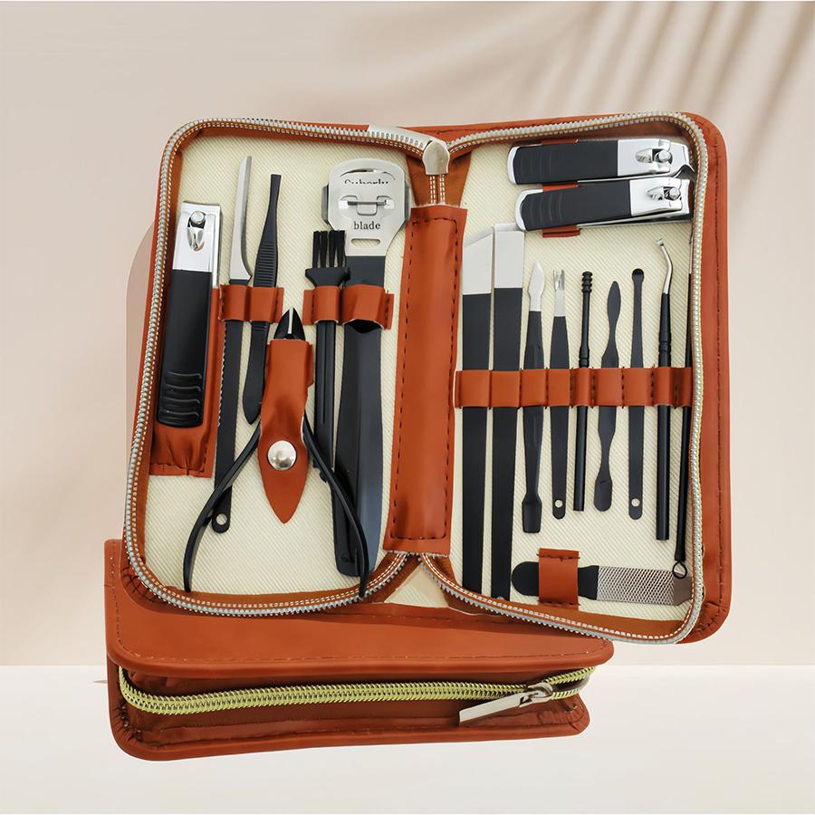 

Набор для ухода за ногтями из нержавеющей стали, маникюрный набор, профессиональный набор для педикюра, набор для ногтей для женщин и мужчин, дорожные наборы, подарки