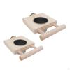 Bird Feeder Cup with Wooden Platform Easy To Install Durable Hanging Feeders Birdseed And Water