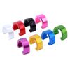 Aluminum Zinc Zinc Alloy For Brake Cable Bicycle C Clips Fixed Tubing Clips C Shape Buckle Fixed Clamp Clips