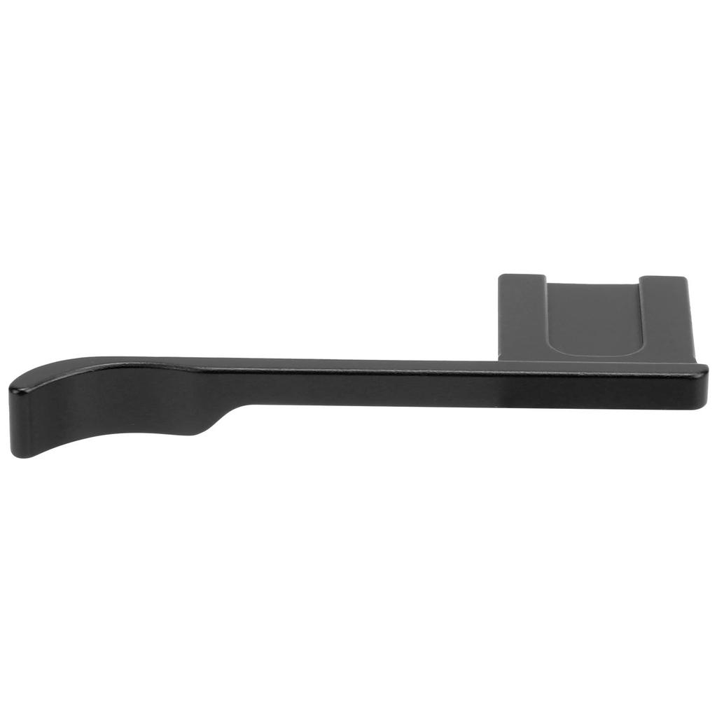 Camera Hot Shoe Thumbs Grips Aluminum Alloy Thumbs Rest Handle for Ricoh GR2Fujifilm X70Black