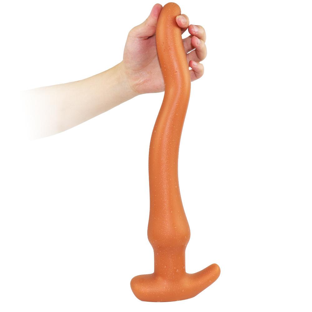 Golden Dragon Anal Plug 3-Piece Set for Both Men and Women Self-pleasure Toy Soft Liquid Silicone Adult Toys for Anal Play