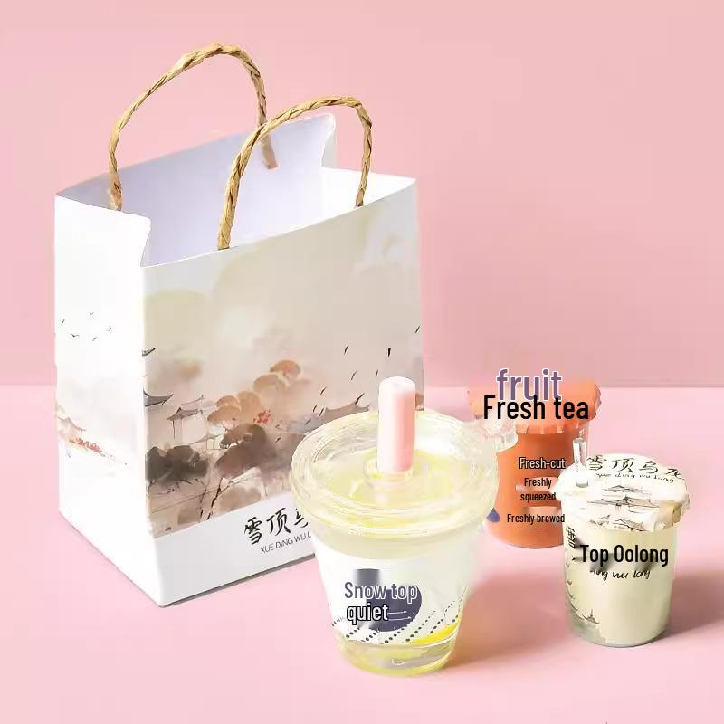 DIY Mini Milchteetasse Bastelset für Kinder - Handgemachtes Spielzeugmaterialpaket für Mädchen und Grundschüler