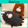 Cartoon Horse Plush Throw For Living Room Sofa Decor With Embroidered Design