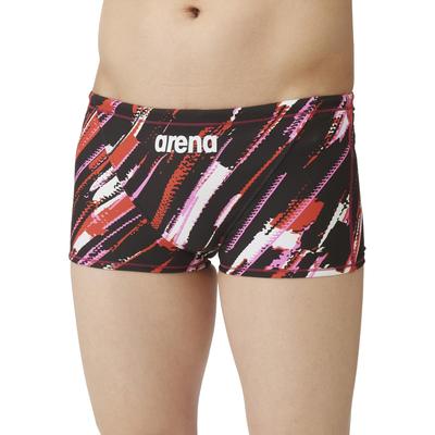 Badeanzug Training Spats Rot SS [Arena] (Kurzes Bein) Herren (ROT)