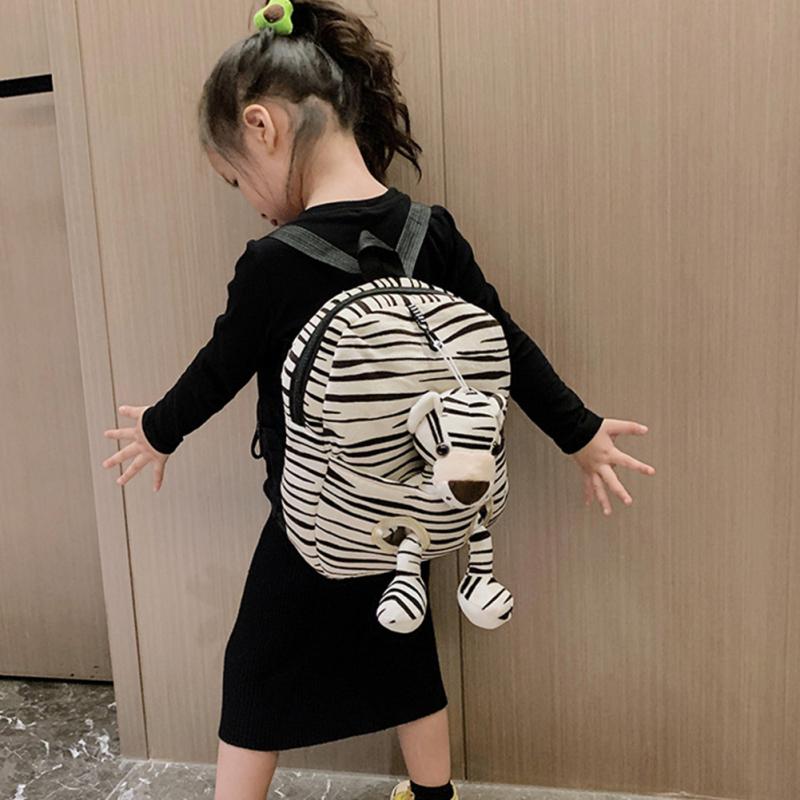 Çocuk Anti-kayıp Schoolbag Anaokulu Erkek Kız Için Sevimli Karikatür Peluş Sırt Çantası