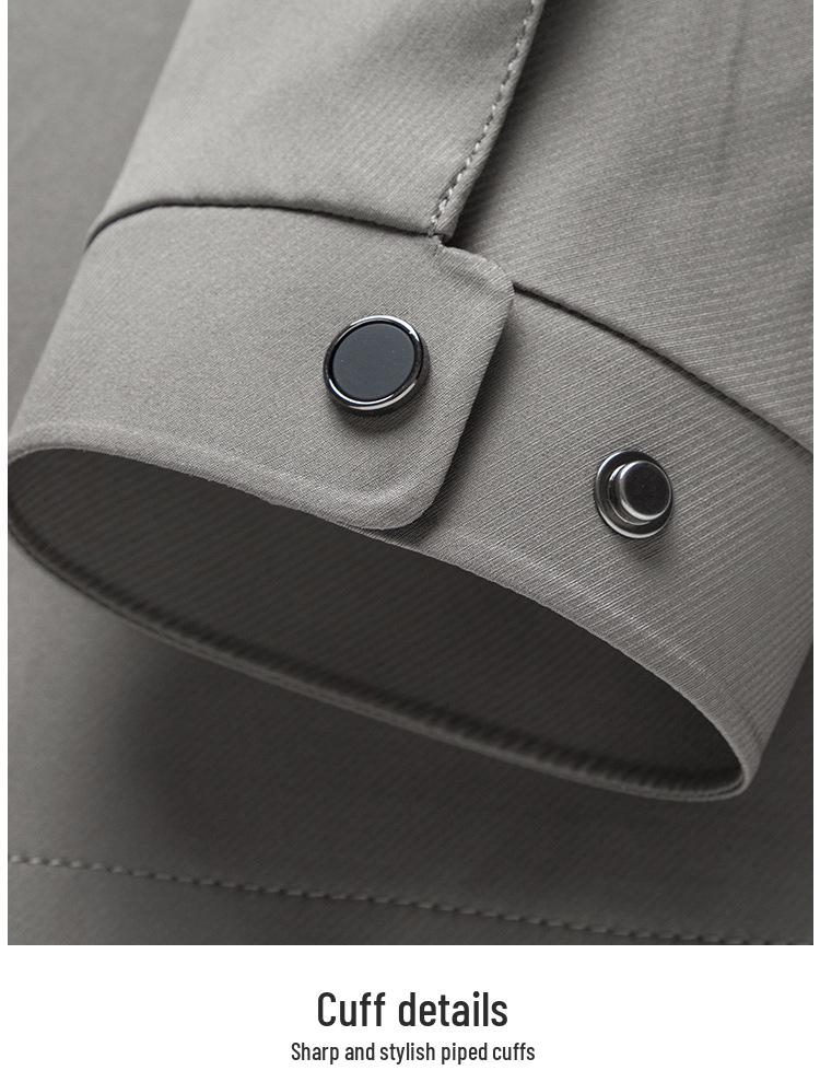 Men's Mid-Age Light Business Casual Lapel Jacket - 2026 Spring Collection