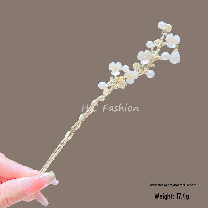 Cherry Blossom Tassel Hairpins: Elegant Hanfu Inspired Hair Accessories for Spring and Summer