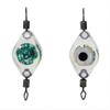 Led Fishing Bait Light Eye Shape Fishing Lure Light Waterproof Sensing Deep Drop For Seawater Freshwater Underwater High Bright