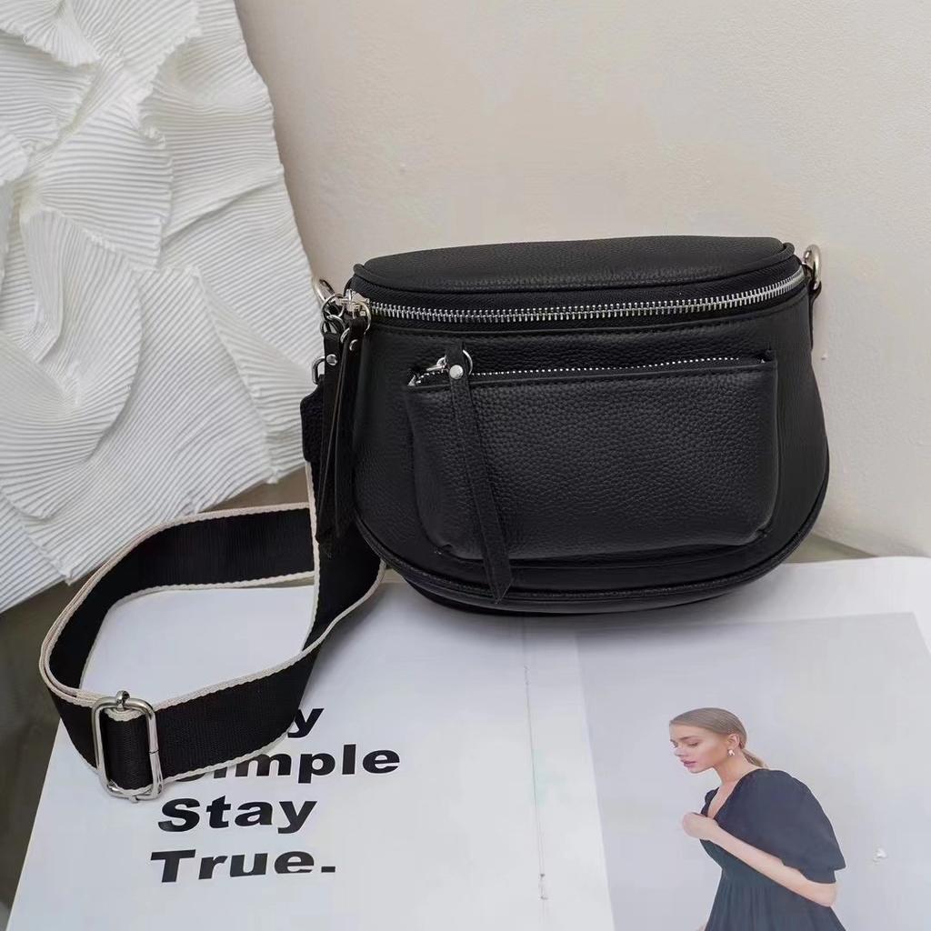 2025 fashion leather bags woman chest bag shoulder crossbody bags lady purse