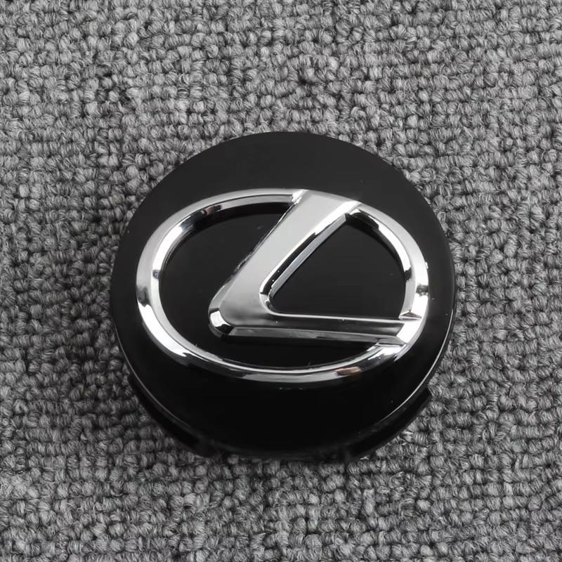 HST5  4 PCS 62mm Car Wheel Center Hub Caps for Lexus Emblem ES300 IS300 IS350 ES250 ES350 IS250 CT200H GS350 NX200