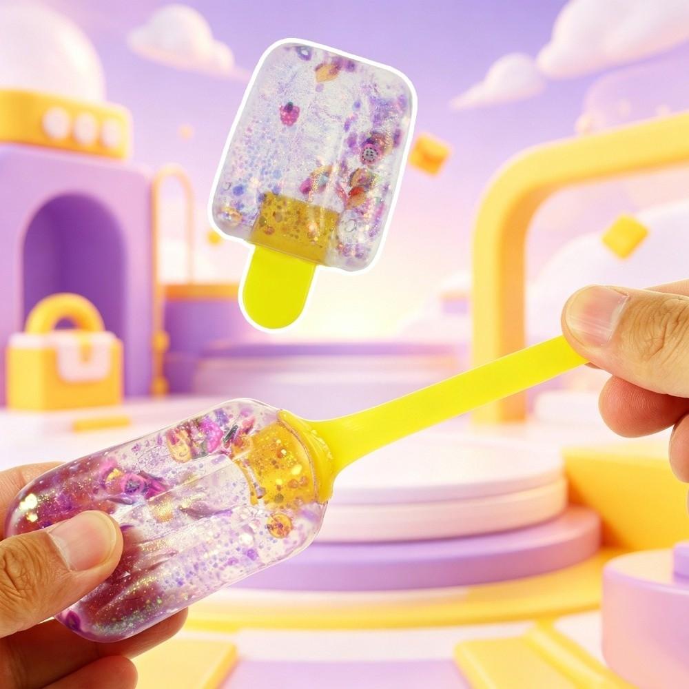 Soft Popsicle Squishy Toys Colorful Popsicle Sensory Toys Popsicle Shape Reduce Anxiety Toy Gifts