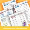 62 Pages Kids Math Workbook, Dot Matrix Tracing Book for Number Comparison, Preschool Learning Activities Book for Kids Age 3-6